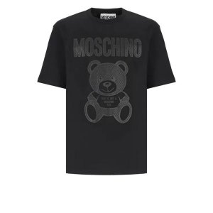 Футболка t-shirt with logo , черный Moschino