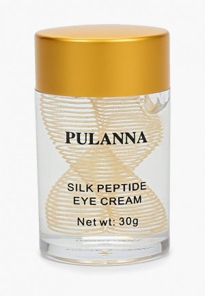 Гель для кожи вокруг глаз Pulanna Silk Peptide Eye Cream 30 г.. Цвет: золотой