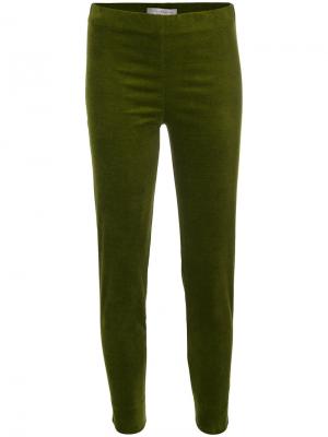 Velvet leggings D.Exterior. Цвет: зелёный